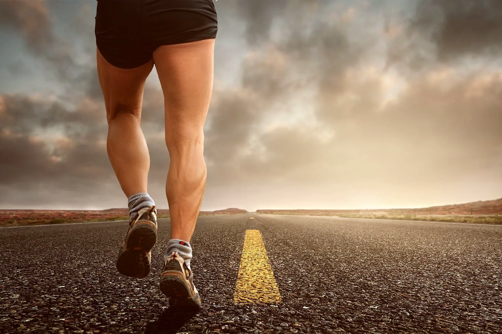 Runner durante un allenamento
